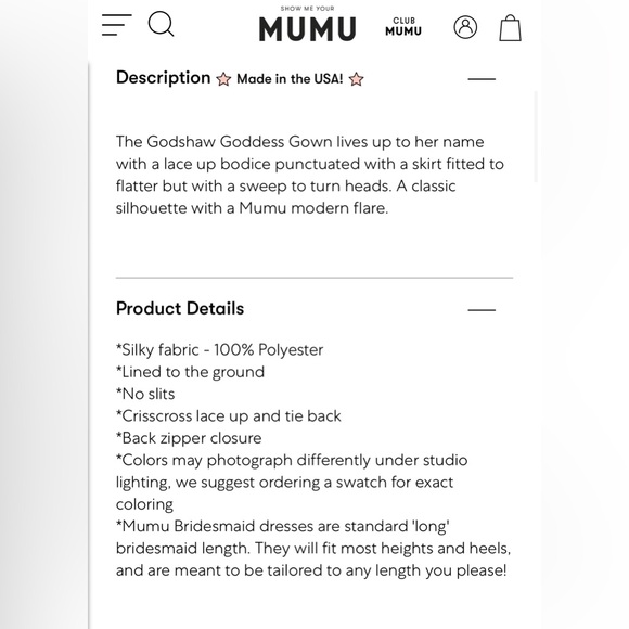 Show Me Your Mumu Godshaw Goddess Gown Large New w/ tags champagne luxe satin L - Picture 5 of 16